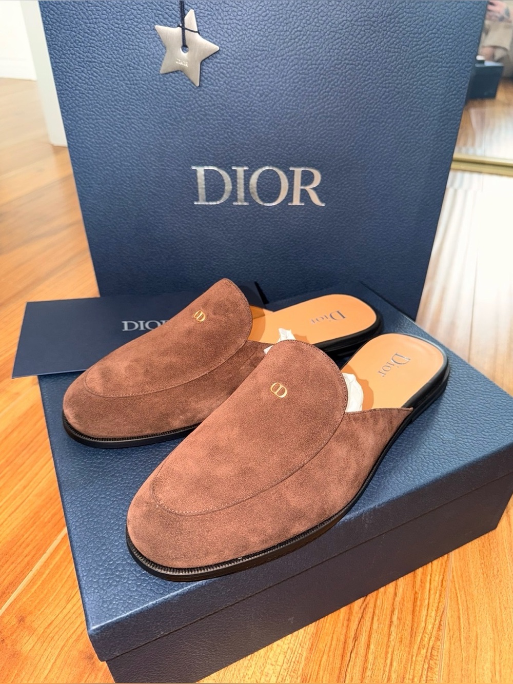 Men’s Dior suede mules | size EU 43